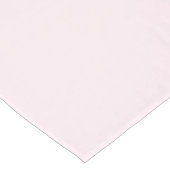 Roze Roze Zacht Bord Wit Pastel Effen Kleur Tafelkleed (Gekanteld)