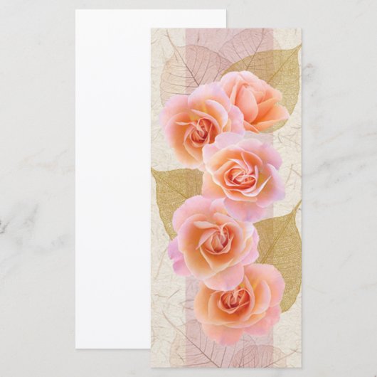 Roze rozen (Voorkant / Achterkant)