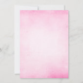 roze rozen 60e verjaardag kaart (Achterkant)