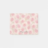 Roze rozen Aangepast 4 x 3 Post-it® Notes (Voorkant)