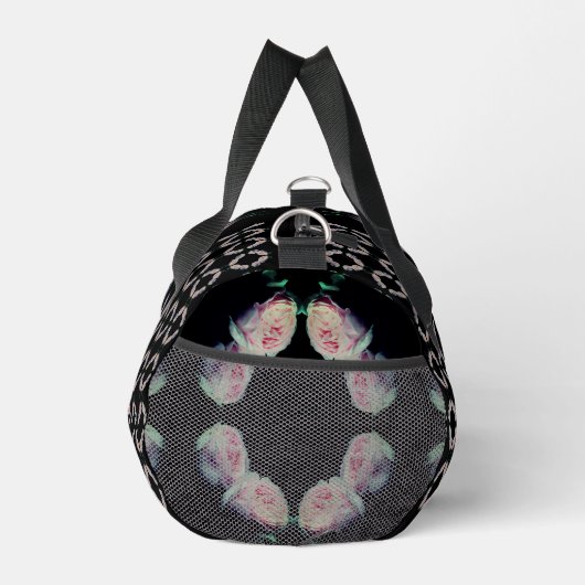 Roze Rozen Abstract gepersonaliseerd Plunjezak (Rechts)