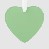 Roze Rozen Acryl Ornament (achterkant)