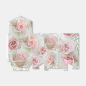 Roze Rozen & Baby's Breath ELKE KLEUR Favoriet Doz Bedankdoosjes (Uitgevouwen)