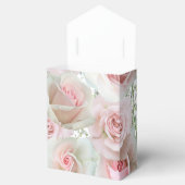 Roze Rozen & Baby's Breath ELKE KLEUR Favoriet Doz Bedankdoosjes (Geopend)