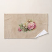 Roze Rozen Bad Handdoek (Handdoek)