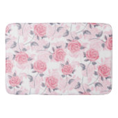 Roze rozen badmat (Voorkant)