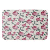 Roze rozen badmat (Voorkant)