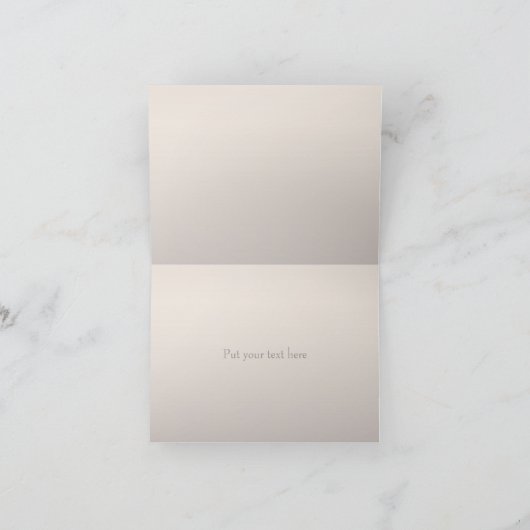 Roze rozen Bat Mitswa Dankjewel Kaart (Binnen)