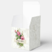  roze Rozen Bedankdoosjes (Geopend)