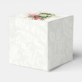  roze Rozen Bedankdoosjes (Achterkant)