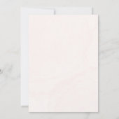 Roze Rozen Bewerkbare Foto Bewaar de Datum Kaart (Achterkant)