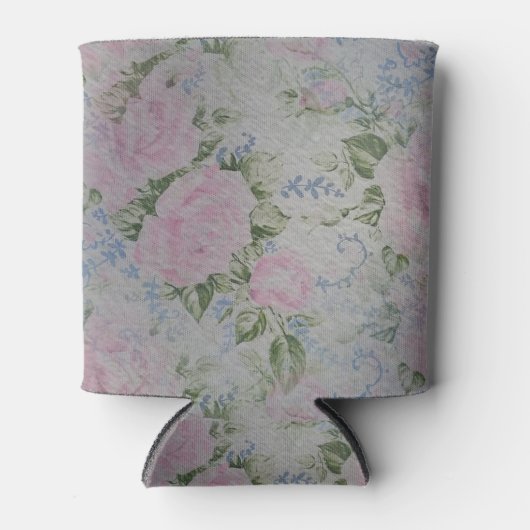 Roze Rozen  Blikjeskoeler (Voorkant)