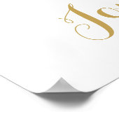 Roze rozen bloem bord met witte welkomsttekst voor poster (Hoek)