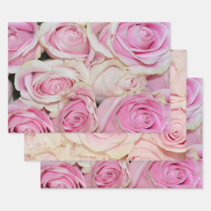 Roze Rozen Bloem (fotografie door mij) Liefde Inpakpapier Vel