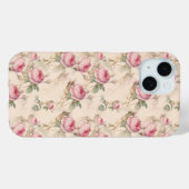 Roze rozen bloem iPhone 15 telefoonhoesje omhulsel Case-Mate iPhone Case (Achterkant (horizontaal))