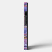 Roze rozen bloem iPhone hoesje bloemen (Achterkant / Links)