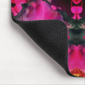 Roze Rozen Bloemen Abstracte Kunst Gepersonaliseer Muismat (Hoek)