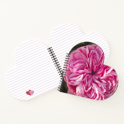 Roze  Rozen bloemen Florence Name Womans Notitieboek (Binnen)