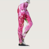 Roze rozen, bloemen leggings (Rechts)