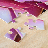 ROZE ROZEN BLOEMEN LEGPUZZEL (Zijkant)