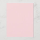 Roze rozen bloemen witte kant bruiloft uitnodiging (Achterkant)