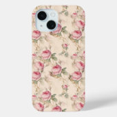 Roze Rozen Bloementuin Case-Mate iPhone Case (Achterkant)