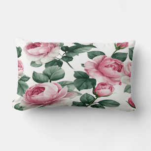 Roze rozen bloemkussen kussen