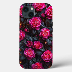 Roze rozen bloemschikking Vrouwelijke botanische k Case-Mate iPhone Case