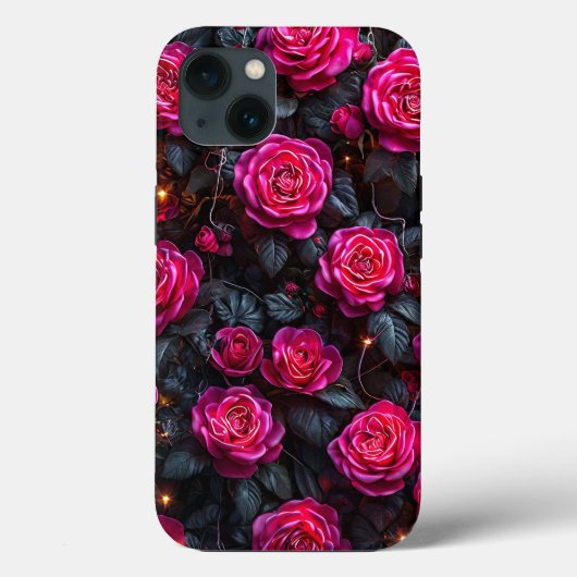 Roze rozen bloemschikking Vrouwelijke botanische k Case-Mate iPhone Case (Achterkant)