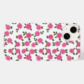 Roze rozen bloemstuk Case-Mate iPhone case (Achterkant (horizontaal))