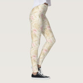 Roze Rozen Bloemstuk Leggings (Rechts)