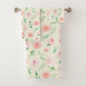  Roze Rozen Boeket Bad Handdoek (Insitu)