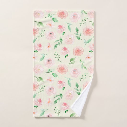  Roze Rozen Boeket Bad Handdoek (Handdoek)