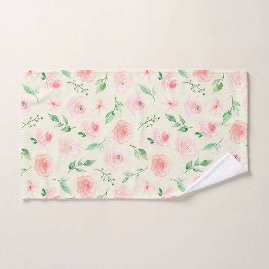  Roze Rozen Boeket Bad Handdoek (Handdoek)