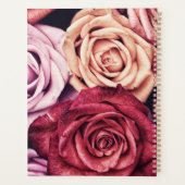 Roze Rozen Boeket Foto Planner (Achterkant)