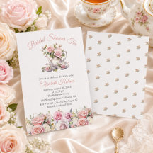 Roze Rozen Bruiloft Feest Tea Brunch