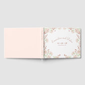 Roze Rozen Bruiloft Gastenboek (Volledig)