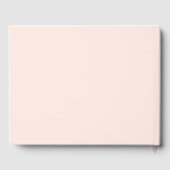 Roze Rozen Bruiloft Gastenboek (Achterkant)