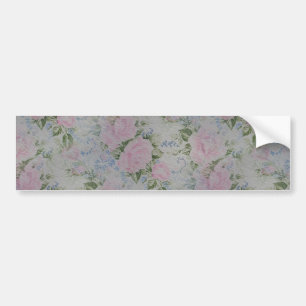 Roze Rozen  Bumpersticker