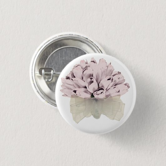 Roze Rozen ~ Button (Voorkant /achterkant)