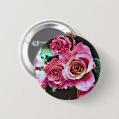 ROZE ROZEN BUTTON (Voorkant /achterkant)
