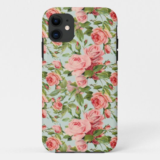 roze rozen Case-Mate iPhone case (Achterkant)