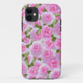 Roze rozen Case-Mate iPhone case (Achterkant)