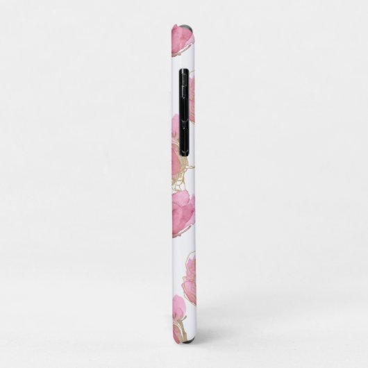 Roze rozen Case-Mate iPhone case (Achterkant/links)