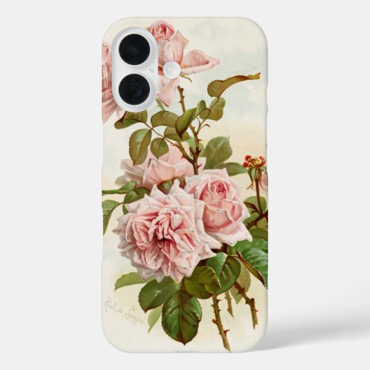 roze rozen Case-Mate iPhone case (Achterkant)