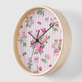 Roze Rozen Coquette Bow Stripes (Hoek)