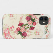 Roze Rozen Custom Case-Mate iPhone Case (Achterkant (horizontaal))