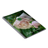 Roze rozen - Dagelijks Staatsjaar Notitieboek (Rechterzijde)