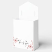Roze Rozen Dank Je Favoriet Doos Bedankdoosjes (Geopend)