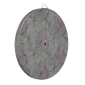 Roze Rozen  Dartbord (Voorkant Links)